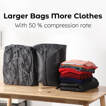 Vákuumos utazási tároló táska – összecsukható tömörítő táska, nagy kapacitású, poliészter, modell YMX-089
