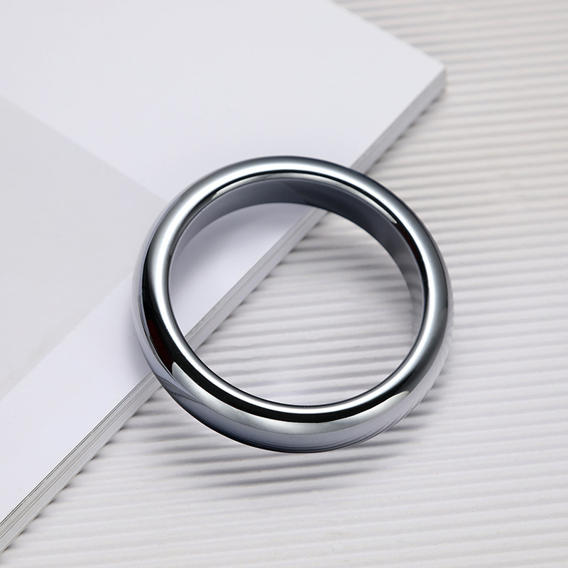 Terahertz narukvica – prirodni unisex stil, otisak logotipa, Honglu Jewelry, pojedinačno pakiranje