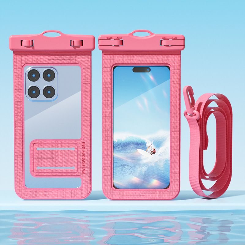 Vodootporna torbica za telefon s prozorom za dodir, zapečaćena vrećica za potapanje, prozirna vrećica protiv prašine, prijenosna PVC torba za outdoor
