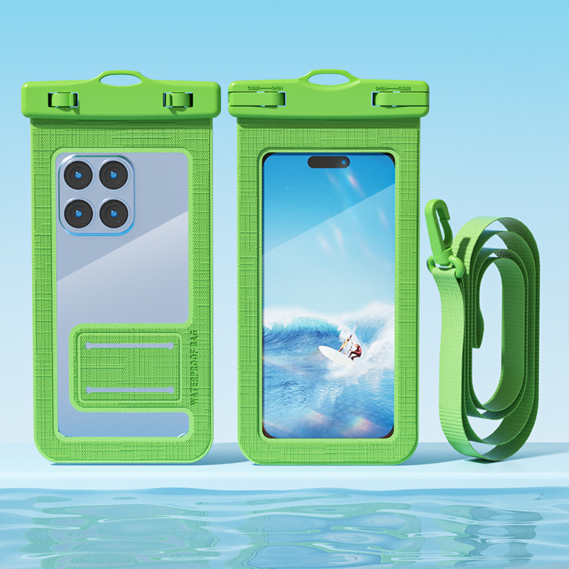 Vodootporna torbica za telefon s prozorom za dodir, zapečaćena vrećica za potapanje, prozirna vrećica protiv prašine, prijenosna PVC torba za outdoor