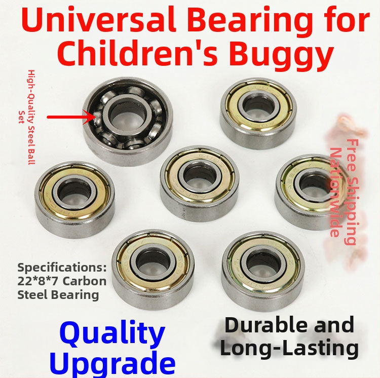 Ložiská kolies 608ZZ pre trojkolky, kolobežky a kočíky