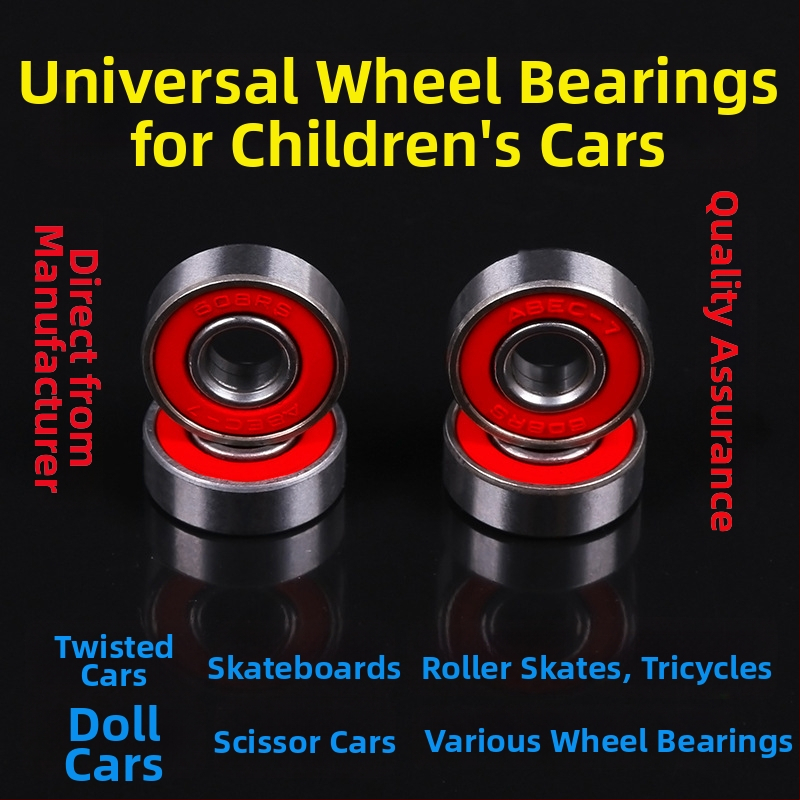 Ložiská kolies 608ZZ pre trojkolky, kolobežky a kočíky