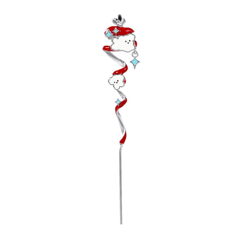 Bakrene piercing naušnice – unisex, dizajn Apple Cat and Dog Paradise, elektroplating, kod A1160, podrijetlo Shanwei