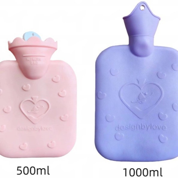 Vízfeltöltős melegítő tasak kézre és hasra – meleg/hideg kettős használat, sűrű PVC, 220 g