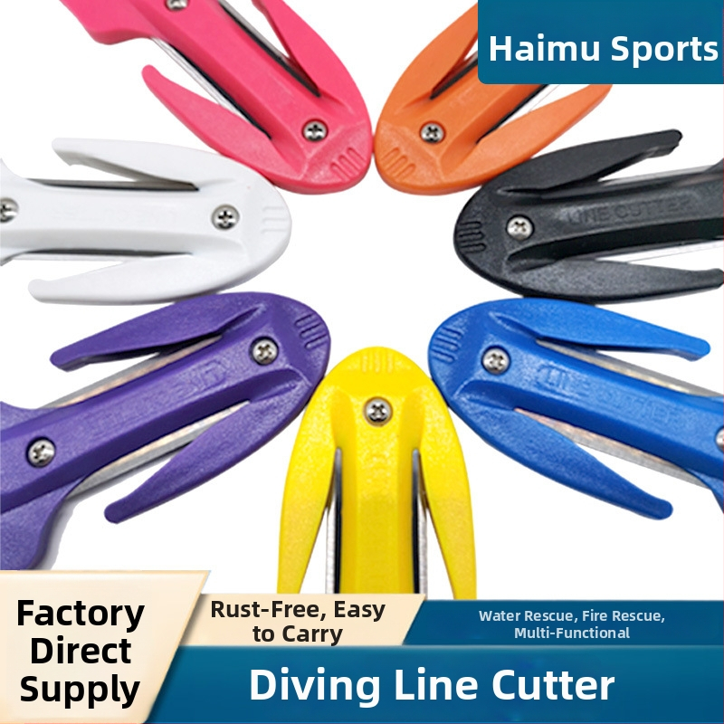 Potápačský bezpečnostný nôž z ABS materiálu, s možnosťou privátnej značky, odolný voči hrdzi