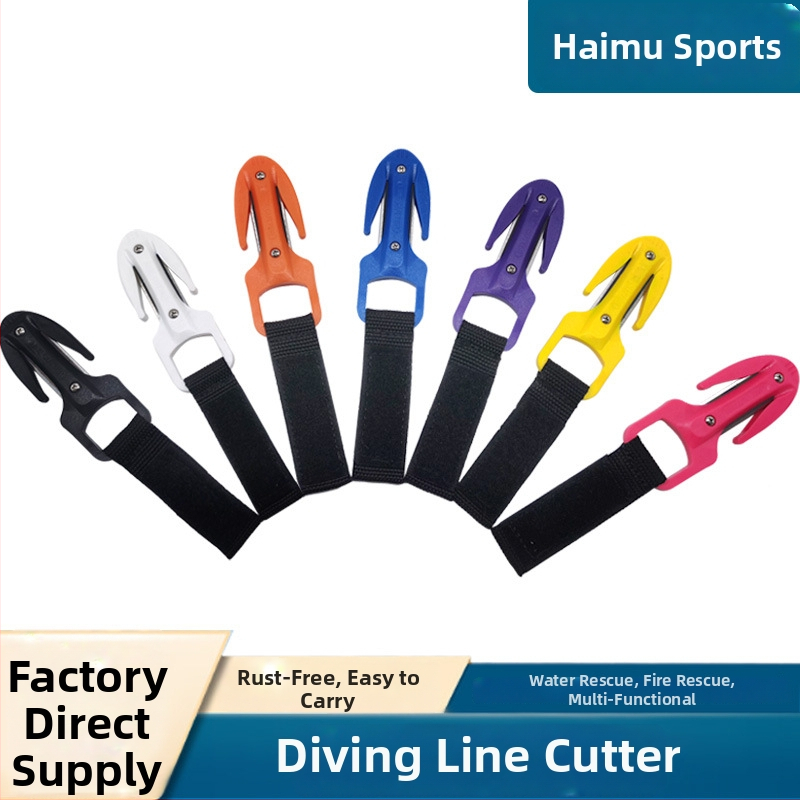 Potápačský bezpečnostný nôž z ABS materiálu, s možnosťou privátnej značky, odolný voči hrdzi