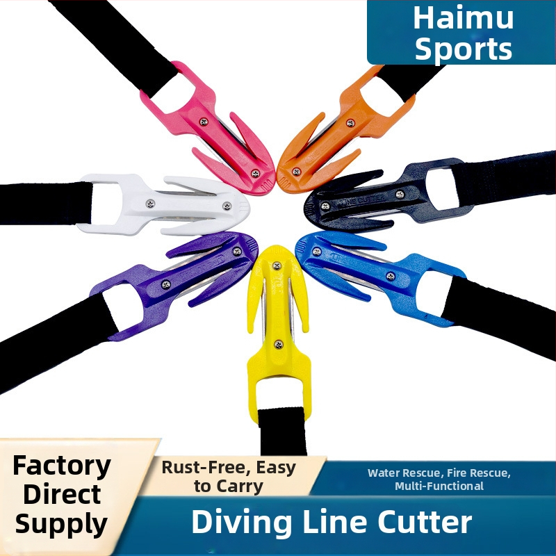 Potápačský bezpečnostný nôž z ABS materiálu, s možnosťou privátnej značky, odolný voči hrdzi