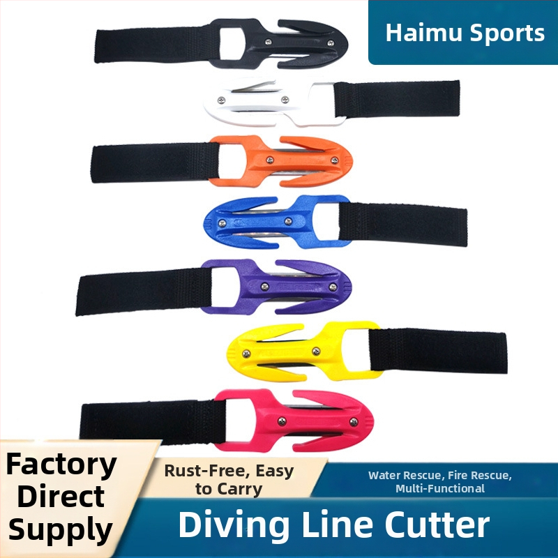 Potápačský bezpečnostný nôž z ABS materiálu, s možnosťou privátnej značky, odolný voči hrdzi