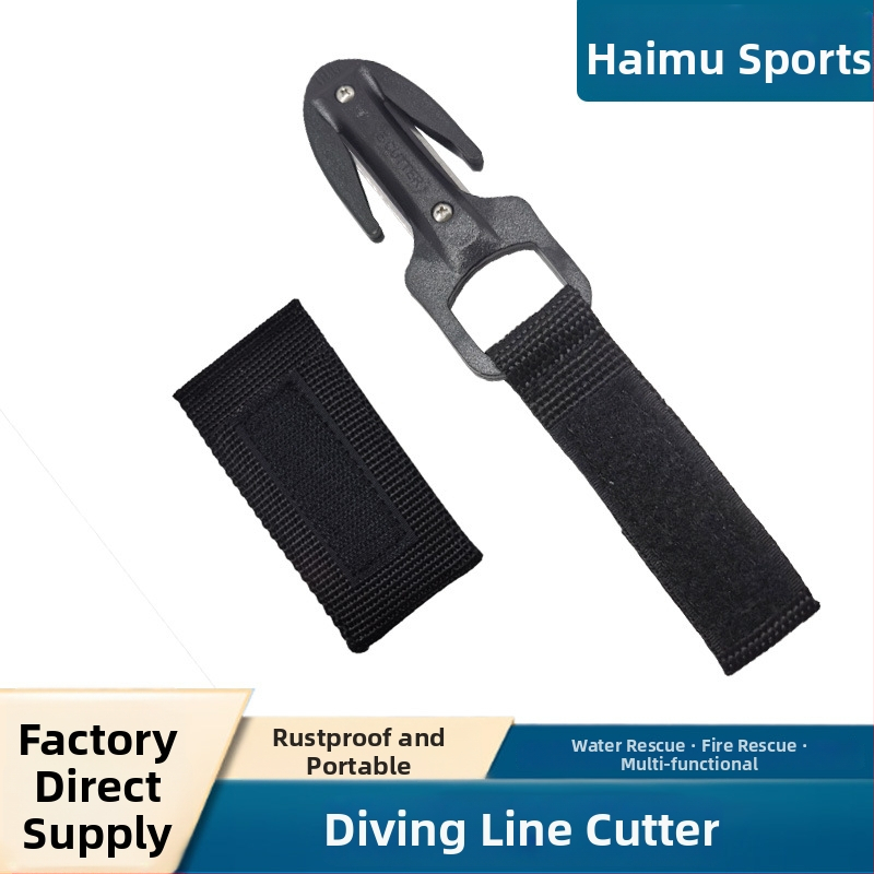 Potápačský bezpečnostný nôž z ABS materiálu, s možnosťou privátnej značky, odolný voči hrdzi