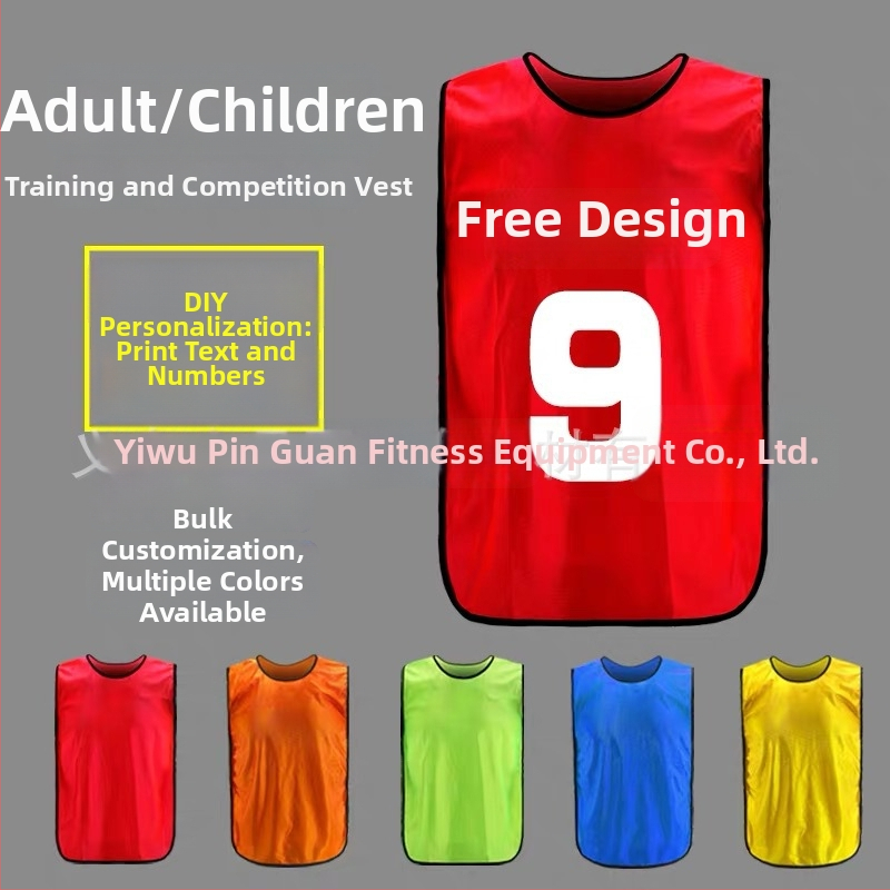 Prispôsobená tréningová vesta na futbal a basketbal s logom/textom/tímovým emblémom | Polyester | Unisex | Na všetky ročné obdobia