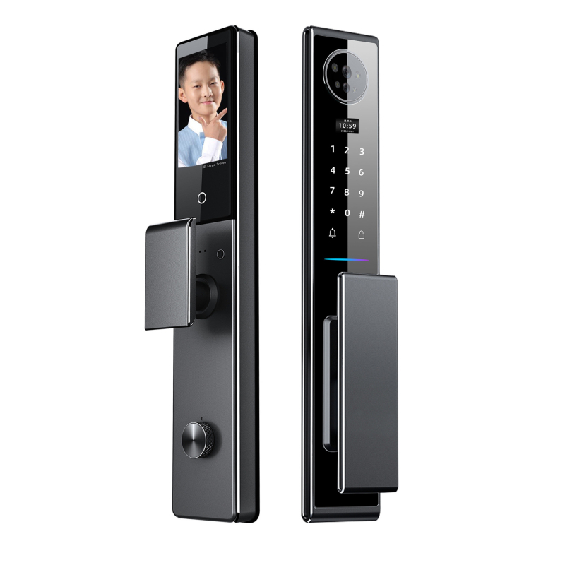 Έξυπνο λουκέτο με αποτύπωμα και 3D αναγνώριση προσώπου, μοντέλο C10, αποθήκευση αποτυπωμάτων 100, περισσότερες από 200k ξεκλειδώσεις, χρόνος σάρωσης 0.01s