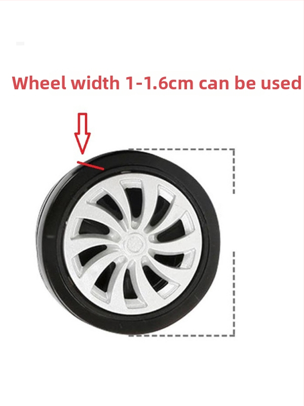 Mijiya Silikónový kryt koliesok batožiny, odolný voči opotrebeniu, univerzálny