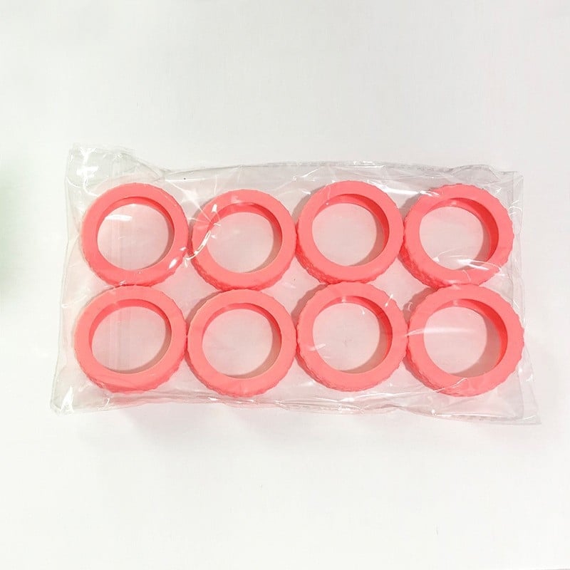 Mijiya σιλικόνη προστατευτικό κάλυμμα τροχού αποσκευών, ανθεκτικό στη φθορά, συμβατό με όλους τους τροχούς