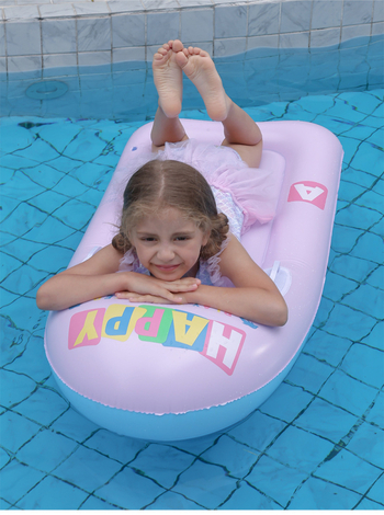 Gyerekeknek szánt felfújható szörfdeszka fogantyúval, vastagított kialakítás, anyag: környezetbarát PVC, márka Ugly