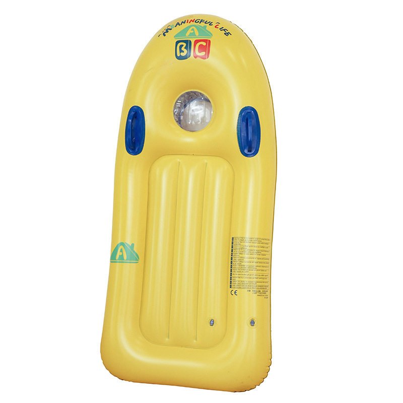 Gyerekeknek szánt felfújható szörfdeszka fogantyúval, vastagított kialakítás, anyag: környezetbarát PVC, márka Ugly