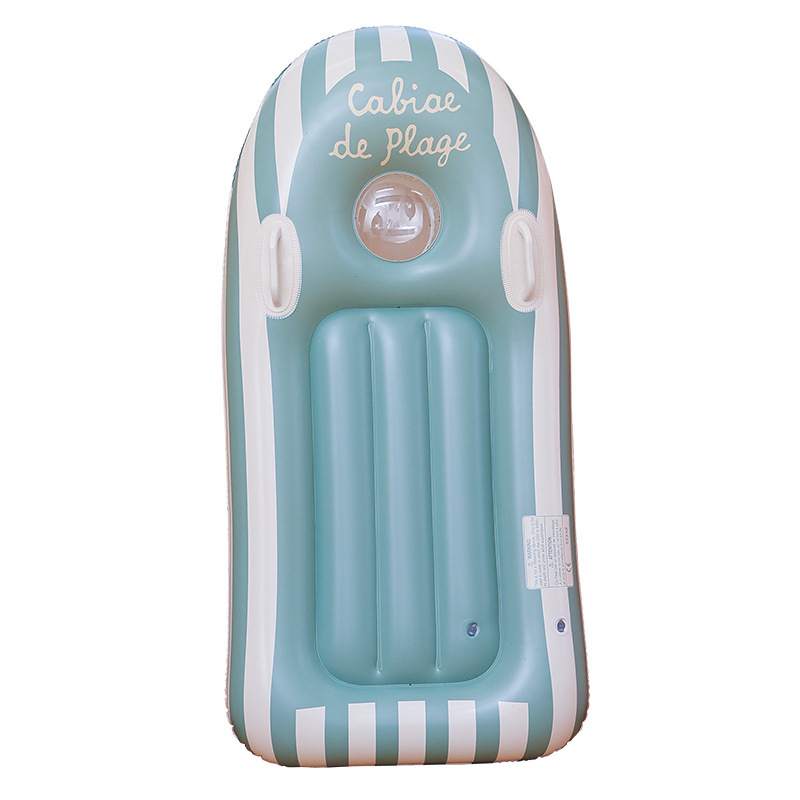 Gyerekeknek szánt felfújható szörfdeszka fogantyúval, vastagított kialakítás, anyag: környezetbarát PVC, márka Ugly