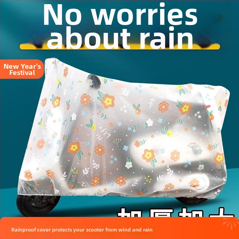 Obal pre elektromobil na ochranu proti dažďu a slnku, jednoduchý dizajn