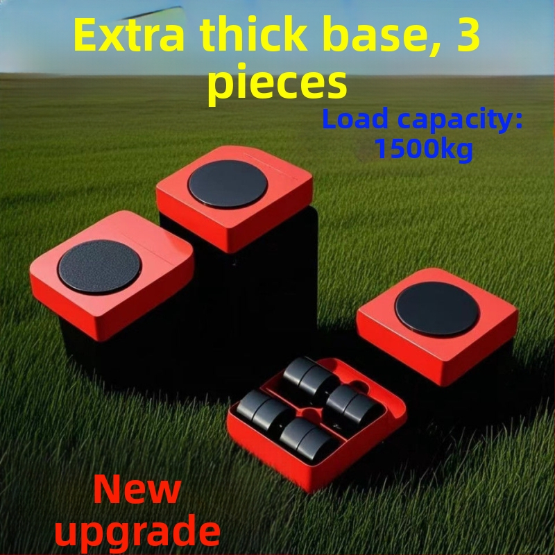 Presúvací nástroj s univerzálnymi kolieskami pre nábytok a ťažké predmety, karbid materiál, balenie 20 kusov