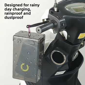 Krabica na nabíjačku pre elektromobil — vodotesná a prachotesná, na vonkajšie nabíjanie a skladovanie zásuvky
