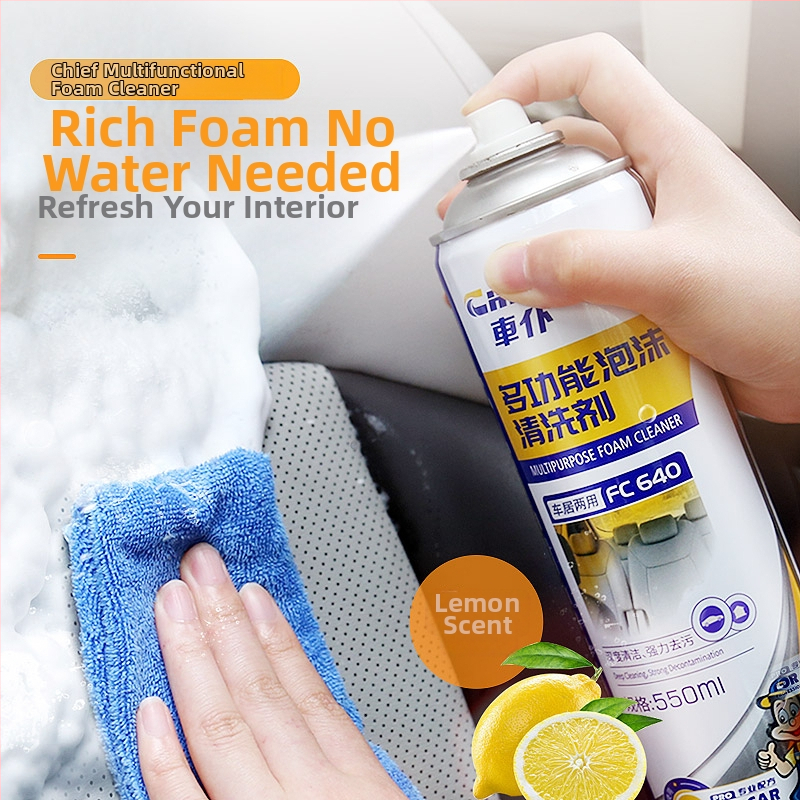 Car Servant Višenamjenski pjenasti čistač unutarnjeg dijela automobila – kožne sjedalice i krovni sloj; esencijalna formula; rok trajanja 3 godine; klasifikacija: višenamjenski pjenasti čistač