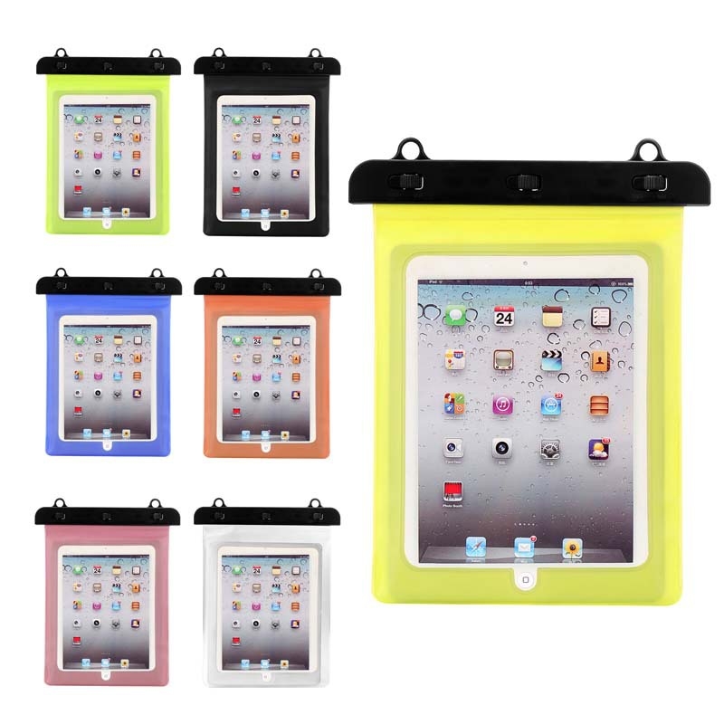 Prozirna PVC vodootporna futrola za tablet s zatvaranjem, 280 × 210 mm