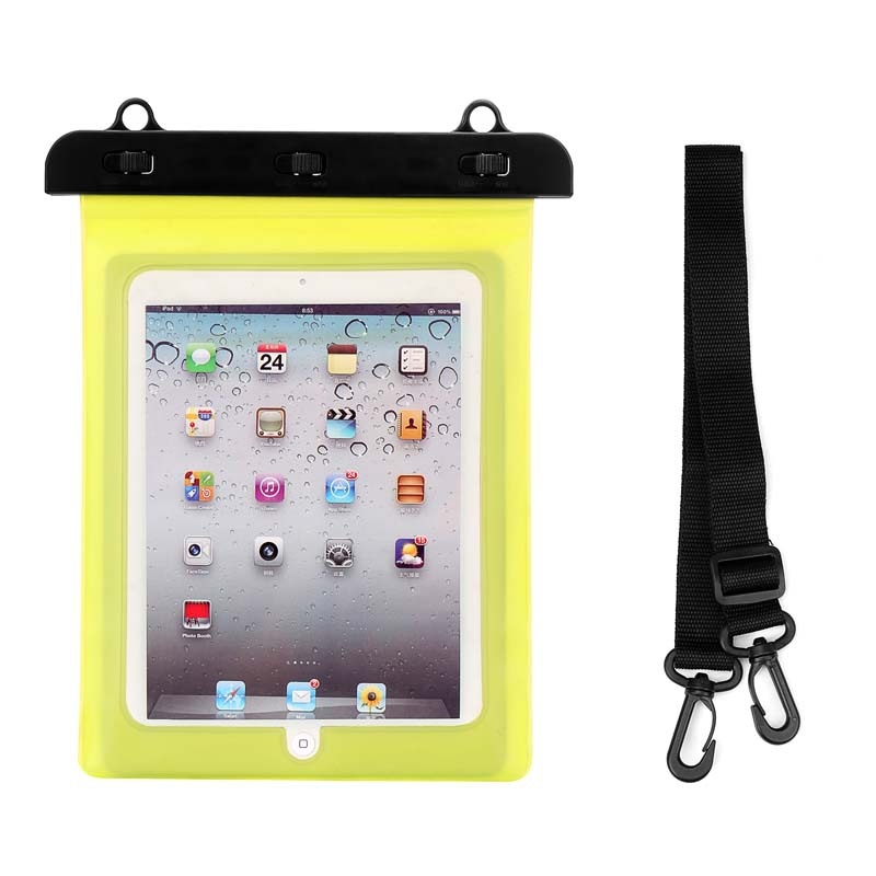 Prozirna PVC vodootporna futrola za tablet s zatvaranjem, 280 × 210 mm