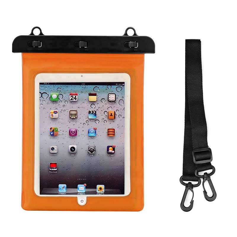 Prozirna PVC vodootporna futrola za tablet s zatvaranjem, 280 × 210 mm