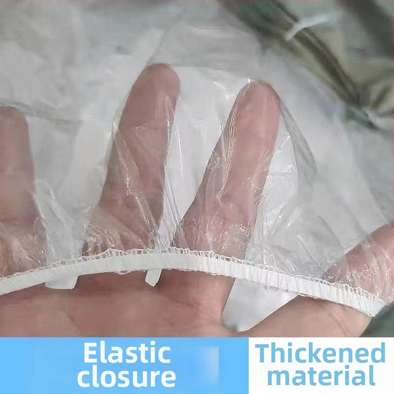 Univerzálny jednorazový poťah sedadla pre elektrické vozidlo – priehľadný plastový poťah sedadla, vodeodolný a odolný voči prachu, jednoduchý štýl