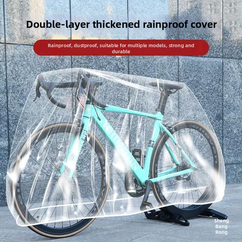 Dážďovka na bicykel proti dažďu, slnečná ochrana, prachotesná, vodotesná, odolná (pre cestné a horské bicykle)