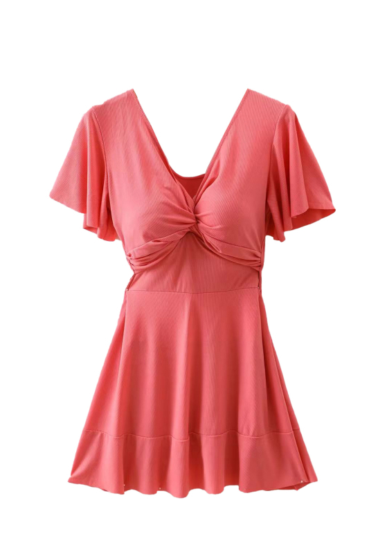 Női egyrészes fürdőruha, ujjatlan, beépített melltartó párnával, 95% poliészter