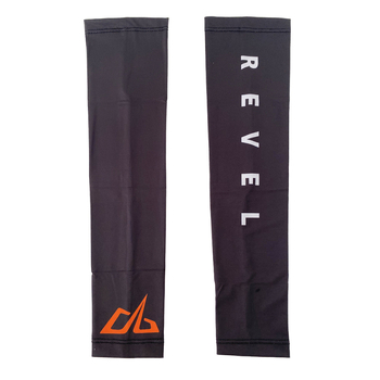 Колоездачни ръкави с слънцезащита и ледено-копринен ефект, полиестер, персонализирани с лого