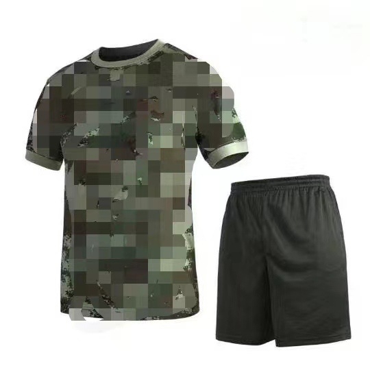 Unisex fitness set kratkih rukava – brzo sušenje, prozračan, odvlačenje vlage, pamukova smjesa