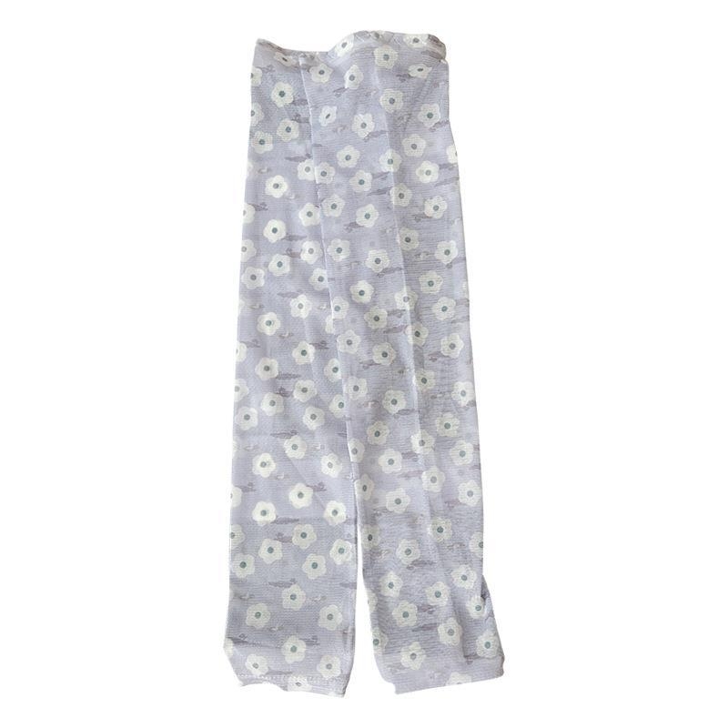 oaw Слънцезащитен Ice Silk ръкав за лакът за лято – тънка мрежеста тъкан за шофиране и каране, частна марка, корейски стил, свеж и сладък, полиестерни влакна