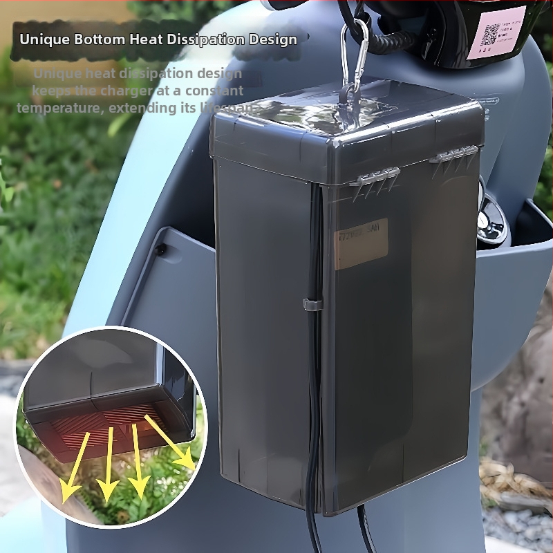 Vodotesné krytie nabíjačky elektrického vozidla — univerzálny ochranný kryt pre vonkajšie nabíjanie, jednoduchý štýl (vodotesné; univerzálne; vonkajšie nabíjanie)