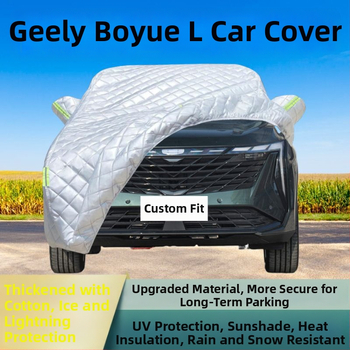 Geely Boyue L navlaka za auto protiv grada, debela, zaštita od sunca, vodootporna i otporna na snijeg, toplinska izolacijska tkanina