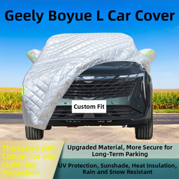 Geely Boyue L navlaka za auto protiv grada, debela, zaštita od sunca, vodootporna i otporna na snijeg, toplinska izolacijska tkanina