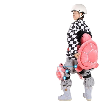 Ски защитен тричастен комплект за деца: ръчна защита, ханшова подложка, пяна като основен материал, 3 части