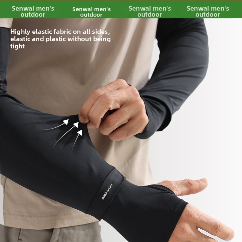 Arm Sleeves Ice Silk охлаждащи, UV защита, нейлон, унисекс, дишащи, Soriwai – за колоездене, туризъм, бягане и риболов