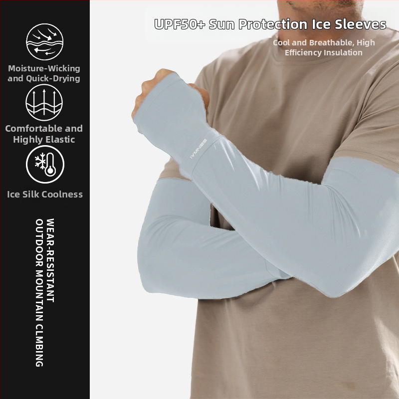 Rukávy na paže Ice Silk, UV ochrana, Nylon, unisex, priedušné, Soriwai – pre cyklistiku, turistiku, beh, rybolov