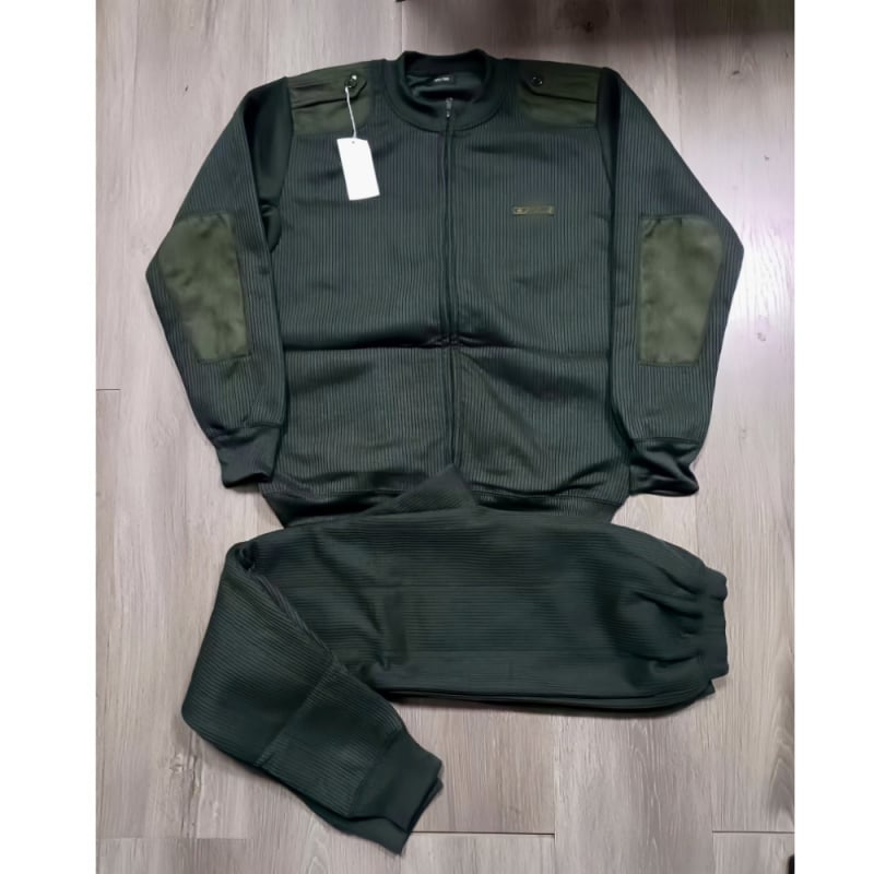 Unisex trening set od pamuk-mješavine, termalno, prozračan, otporan na habanje, upija vlagu