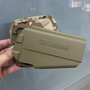 Maohe Trening prsluk s prsnom montiranim držačem pištolja, modularan, unisex za odrasle, sve sezone