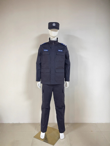 Jakna za administrativne/sudske uniforme, vlage upijajuća poliester smjesa, proljeće-jesen, odrasli muškarac