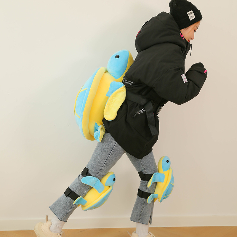 Плюшена костенурка кукла с пълнеж PP памук, висококачествен плюш, персонализация, подходяща за възраст 7–14 г