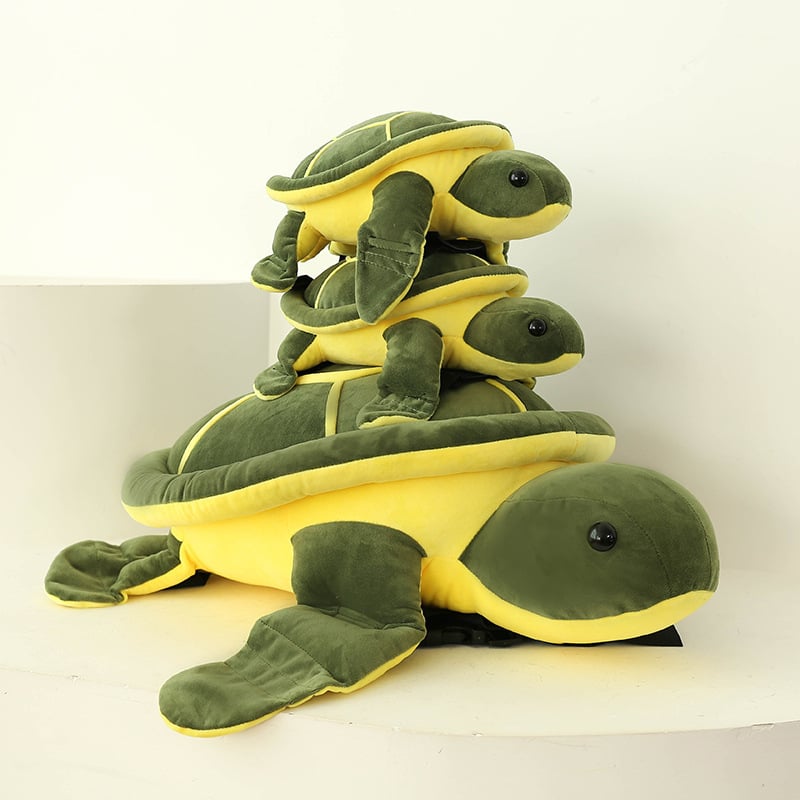 Плюшена костенурка кукла с пълнеж PP памук, висококачествен плюш, персонализация, подходяща за възраст 7–14 г