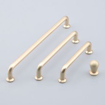 Kuka za namještaj od cinkovog legura – jednopreuzmontiranje, europski stil, moderni minimalistički dizajn, 6060/6061, elektroplatinacija