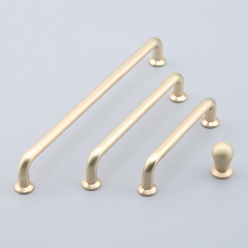 Kuka za namještaj od cinkovog legura – jednopreuzmontiranje, europski stil, moderni minimalistički dizajn, 6060/6061, elektroplatinacija