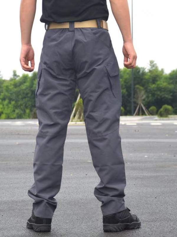 Taktičke cargo hlače s kariranim platnom, vodootporne, otporne na habanje, kamuflažni uzorak, višestruki džepovi, unisex