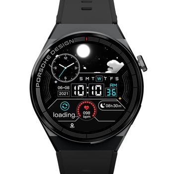 X5pro смарт часовник с кръвно налягане, мониторинг на сърдечната честота, NFC, Bluetooth повиквания и проследяване на съня