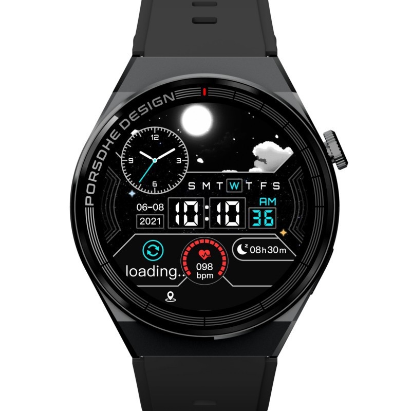 X5pro смарт часовник с кръвно налягане, мониторинг на сърдечната честота, NFC, Bluetooth повиквания и проследяване на съня