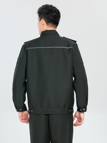 Muški set sigurnosne radne uniforme, četiri sezone, materijal koji odvodi vlagu (65% poliester, 35% pamuk podstava)